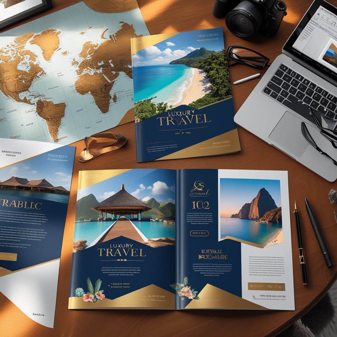 Luxury Travel Brochure Templates - Image 3